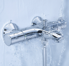 Смеситель с термостатом для ванны Grohe коллекция Grohtherm 800 хром 34567000