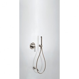 Смеситель для ванны Tres Study colors встроенный с ручным душем сталь 26218003AC