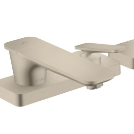 Смеситель на борт ванны Hansgrohe Axor Citterio C на 3 отверстия матовый никель 49430820