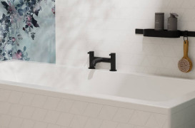 Змішувач на борт ванни Hansgrohe Zesis S двоважільний чорний матовий 74423670