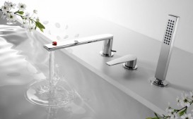 Змішувач на борт ванни Tres Class-Tres з ручним душем хром 20516101