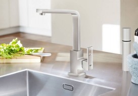 Змішувач для кухні Grohe Eurocube змішувач сталь 31255DC0