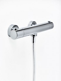 Смеситель термостатический для душа Ravak Puri PU 033.00/150 настенный латунь хром X070116