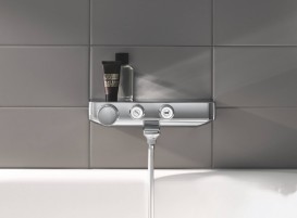 Смеситель с термостатом для ванны Grohe GRT SmartControl хром 34718000