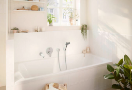 Смеситель скрытого монтажа Hansgrohe Rebris S однорычажный хром 72466000