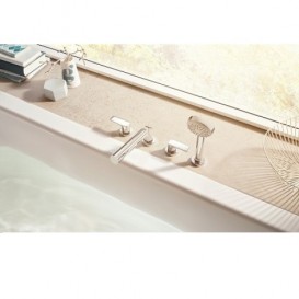 Змішувач вбудовується для ванни Kludi Pure & Style Двохважеля на 4 отвори 404250575