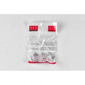 З'єднання на плінтус San Decor з двох частин ПВХ палітра на вибір СУДххх