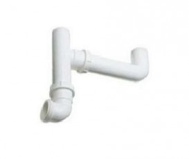 З'єднання однієї чаші з корзинчатим вентилем 3 ½ і однієї чаші з корзинчатим вентилем 1 ½ Blanco пластик білий 225087