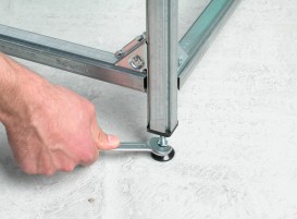 Соединение угловое  90° Tece Teceprofil нержавеющая сталь 9010002