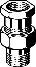 З'єднувальний елемент різьбовий Viega 1222 R2хRp2 латунь 135775