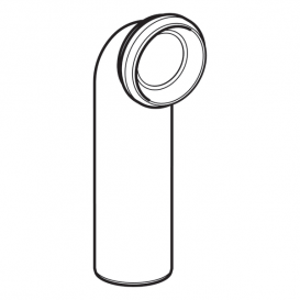 З'єднувальне коліно Geberit  Duofix 90° поліпропілен альпійський білий 152.610.11.1