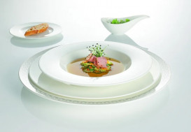 Соусниця Villeroy & Boch Stella Hotel 100 мл преміум фарфор білий 16-3272-3435