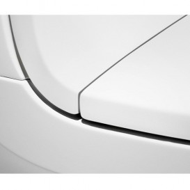 Спинка к cиденью для унитаза Roca Khroma дюропласт белый лакированный A80165A004