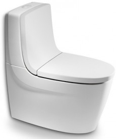 Спинка к cиденью для унитаза Roca Khroma дюропласт белый лакированный A80165A004