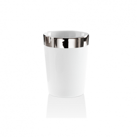 Стакан для зубных щеток Decor Walther Bone настольный фарфор белый DCW-BE 50*