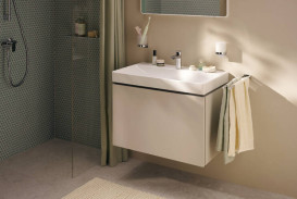 Склянка для зубних щіток Hansgrohe AddStoris S на тримачі скло/метал хром 41769000