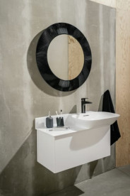 Стакан для зубных щеток Laufen Home Collection TRIO Cup керамика графит матовый H8777747580001