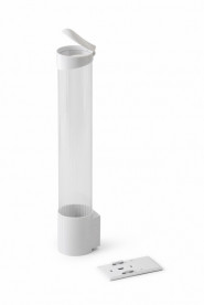 Стаканодержатель HotFrost на 70 стаканчиков магнитный белый 240607001