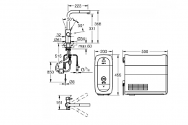 Стартовый комплект Grohe Blue Home 31539DC0