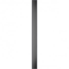 Стеклянная панель TECE TECEdrainlinе с решеткой для слива 150 см черный 601592