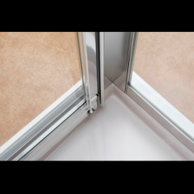 Стенка боковая для душевого уголка Eger 80x195 см для комплектации с дверьми 599-153 (h) прозрачное стекло 599-153-80W(h)