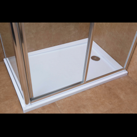 Стенка боковая для душевого уголка Eger 90x195 см для комплектации с дверьми 599-153 (h) прозрачное стекло 599-153-90W(h)