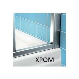 Стенка для душевой кабины Ravak Blix BLPS-80 профиль хром стекло grape 9BH40C00ZG