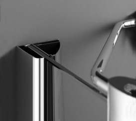 Стенка для душевой кабины Ravak SmartLine SMPS-80 L профиль хром стекло transparent 9SL40A00Z1