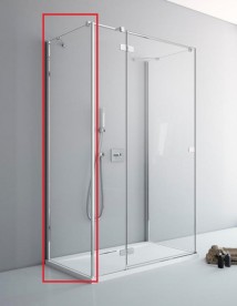 Стінка душова бічна Radaway Fuenta New / Essenza New S1 70 хром / прозоре скло 384048-01-01