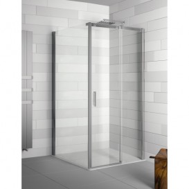 Стенка душевая боковая Riho Ocean O404 90 см левая хром/прозрачное стекло GU0302101