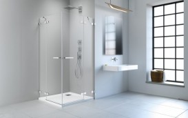 Стенка душевая фронтальная Radaway Arta KDD II 335 левая хром прозрачное стекло 386172-03-01L