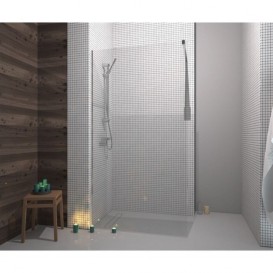 Стенка душевая Radaway Classic Walk-In 70 профиль хром прозрачное стекло 390070-01-01