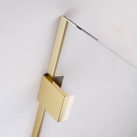 Стенка душевая Radaway Essenza Pro Gold Walk-in 120 см золото/прозрачное стекло 10103120-09-01