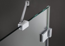 Стенка душевая Radaway Euphoria S1 100 хром прозрачное стекло 383052-01