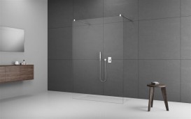 Стінка душова Radaway Modo New I Walk-in 120-150х150-230 хром прозоре скло 388901-01-01
