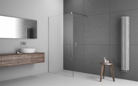 Стенка душевая Radaway Modo New II Walk-in 140 профиль хром прозрачное стекло 389144-01-01