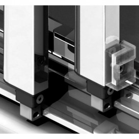 Стенка душевая Radaway Treviso S 75 профиль хром коричневое стекло 32433-01-08N
