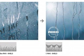 Стенка душевая Riho Lucid GD400 120 см белый/прозрачное стекло GD412W000