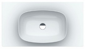 Столешница под раковину Catalano Green Lux керамическая без отверстия для смесителя 100х54 см белая 1PC10C200