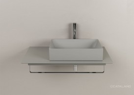 Столешница под раковину Catalano Horizon 100 см керамика цемент 1PC10050CS