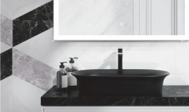 Стільниця під раковину Kerama Marazzi Canaletto 99,6 см Ріальто сірий темний лаппатірованний CN100.SG561102R