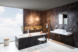 Стільниця під раковину Ravak I 120 МДФ шпон білий глянець X000000841