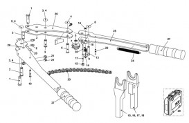 Стопорное кольцо штифта фиксатора для инструмента TECE TECEflex HPW-L для запрессовки пресс-втулок 720168