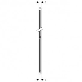 Стойка Geberit Duofix для гипсокартонной стены по высоте помещения 220-280 см сталь 111.826.00.1