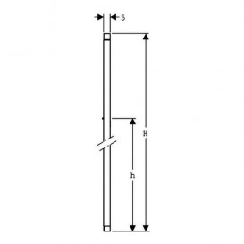 Стойка Geberit Duofix для гипсокартонной стены по высоте помещения 260-320 см сталь 111.827.00.1