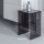 Стул Laufen Kartell smoky grey 33x28x46.5 H3893300850001