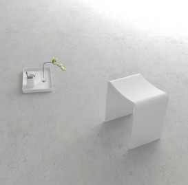 Стул для ванной IStone Radiant белый матовый WD0103