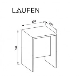 Стул для ванной Laufen Kartell пластик изумрудно-зеленый H3893300920001