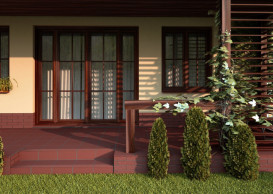 Ступень Cerrad Burgund 30x30 см 5903263445623