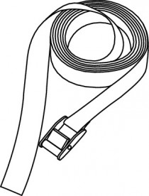 Стяжка TECE TECEfloor для фиксации распакованной бухты трубы 20 мм 77920010